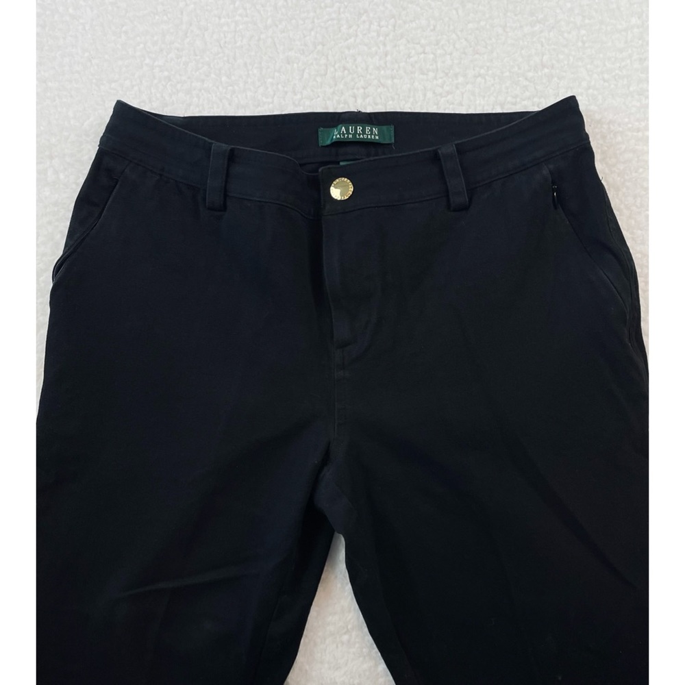 LAUREN RALPH LAUREN • Green Label Black Ankle-Cut Trousers, 4 - Picture 6 of 12